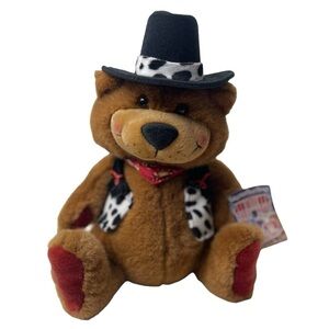 NWT Vintage 1995 Grand Ole Opry Hooch Bear Plush